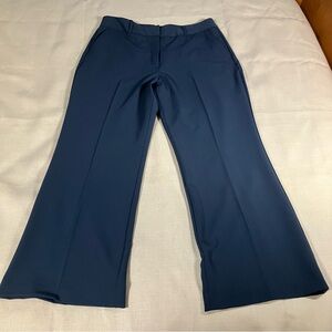 Worthington Womens High-Rise Modern Trouser Petrol blue size 12P